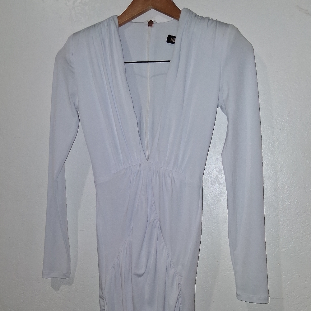 NOOKIE White Temptatiom Long Sleeve Dress - Picture 9 of 10